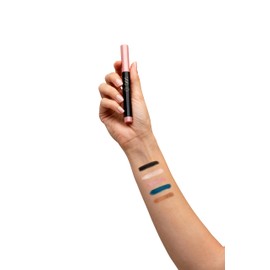 Sensilis Jumbo 3-in-1 Eyeliner und Lidschatten, hohe Deckkraft und lange Lebensdauer, wasserdicht, cremig, nicht übertragbar, bis zu 12 Stunden Brenndauer, mit Spitzer, Blau - 1,4 g