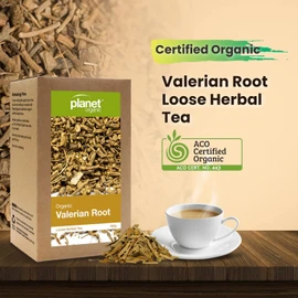 Planet Organic Valerian Root Loose Leaf Tea, 100 g