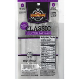 Premium Teriyaki Flavored Hunter's Sausage - 3 Pack, 3.0oz Pkgs | Savory Delights for Outdoor Enthusiasts