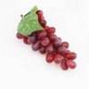 Woration 4 Bunches Artificial Grape Lifelike Simulation Fruit Decorative Fake