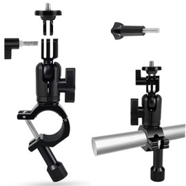 YUSEN Super Clamp Camera Mount with 1/4" Screw Bike/Motorcycle Handlebars Mount Compatible with DSLR Camera/Gopro/LED Lights/Ronin-M/Ronin MX/Freefly MOVI