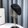 RUNQIU Men's Women's Summer Polyester Cotton Painter's Hat, Flat Knit