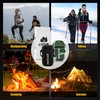 LcFun Waterproof Electric Lighter Windproof Dual Arc USB Rechargeable Flameless