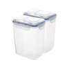 2Pcs 63oz Cereal Containers Storage with Pour Spout for Rice,