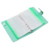 Binder Planner A6 6 Holes PVC PU Leather Sufficient Capacity