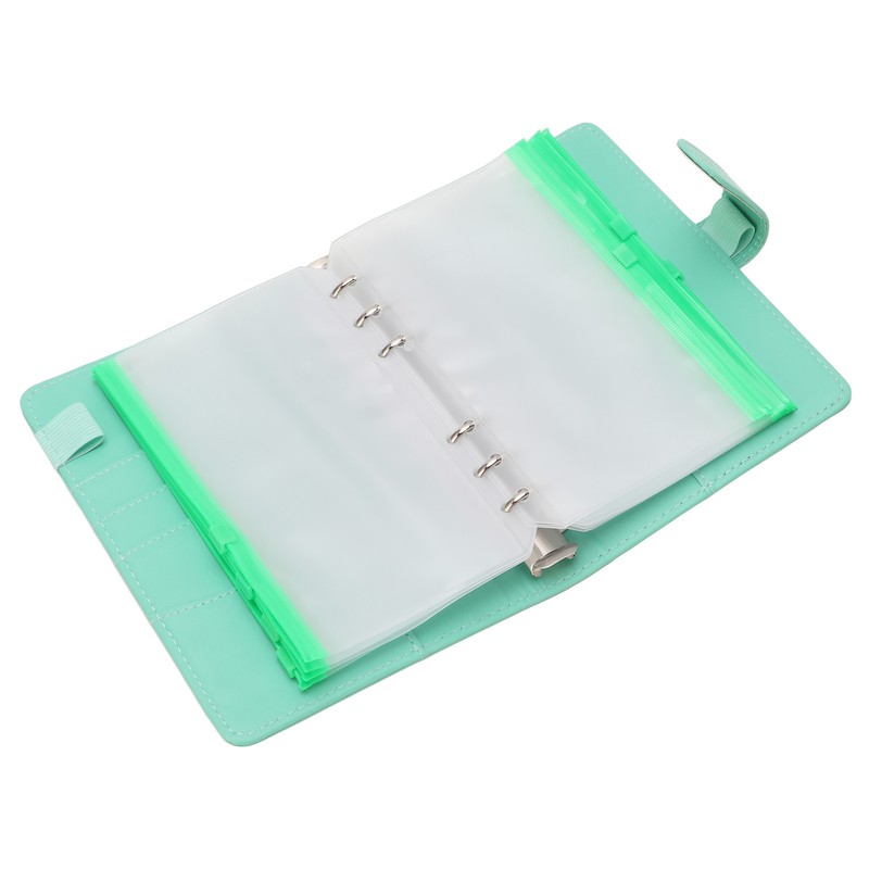 Binder Planner A6 6 Holes PVC PU Leather Sufficient Capacity