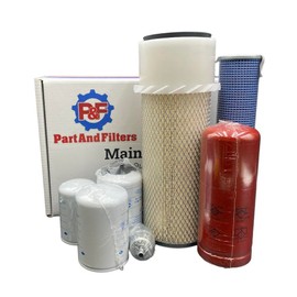 P&F Maintenance Filter Kit for CASE 580K Loader Backhoes