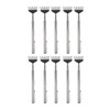 Depisuta Back Scratcher Extendable 10 Pack, Stainless Steel Telescoping Pocket