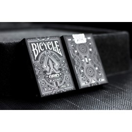 Bicycle Grid Blackout Playing Cards Poker Deck Glows in UV Light