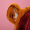DAISHIAO Animal Ears Headband Tiger Head Headband with Tail Tiger