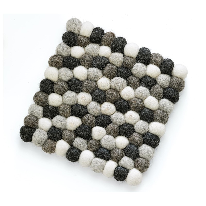 Cilio Fair Trade Certified 100% Virgin Sheep Wool Trivet Made