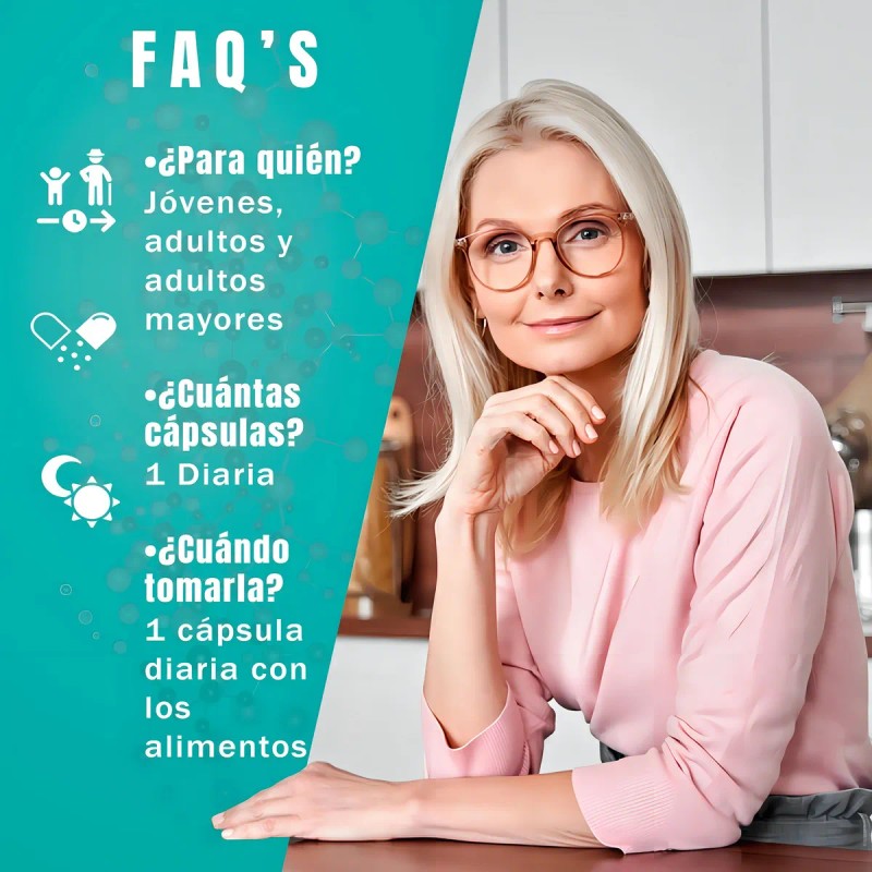 Bisglicinato De Zinc | Con Cúrcuma Y Vitamina C