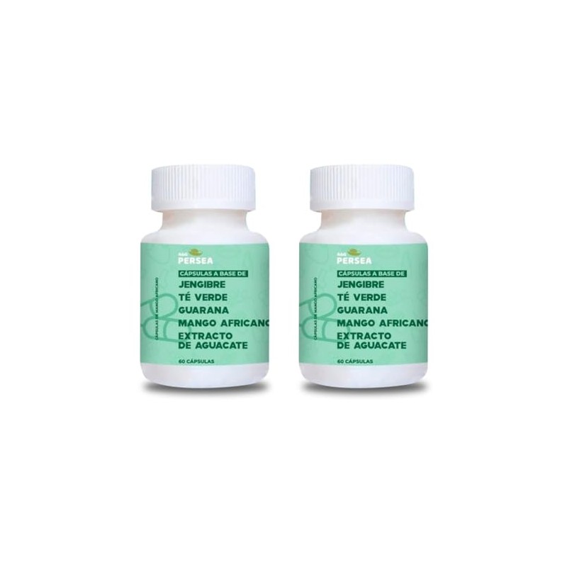 A&G PERSEA PACK 2 Frascos 60 C/u Cápsulas a base