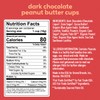 Unreal Dark Chocolate Peanut Butter Cups, 4.2 oz