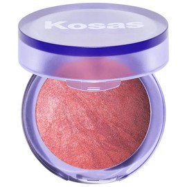 Kosas Blush is Life Baked Talc-Free Dimensional Blush - Thrill (vibrant blood orange), 0.16 Ounce (Pack of 1)
