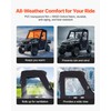 VEVOR Cab Enclosure Upper Doors, Compatible with Hisun 500 700/Axis