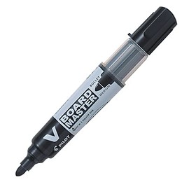 Pilot 386718 Whiteboard Marker Bullet Tip V Board Master – Black