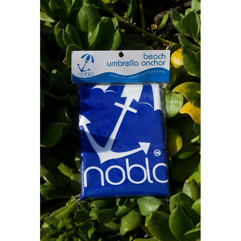 Noblo Umbrella Buddy-Simple Beach Shade Umbrella Anchor (blue)