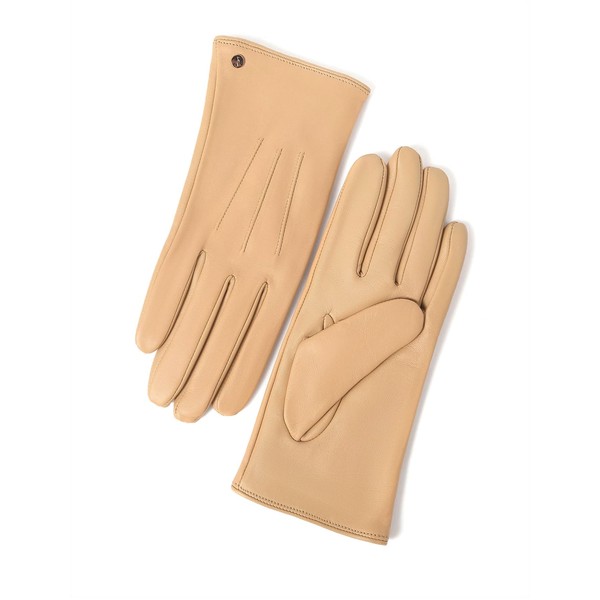 YISEVEN Women's Wool Lined Winter Genuine Leather Gloves Touchscreen Three