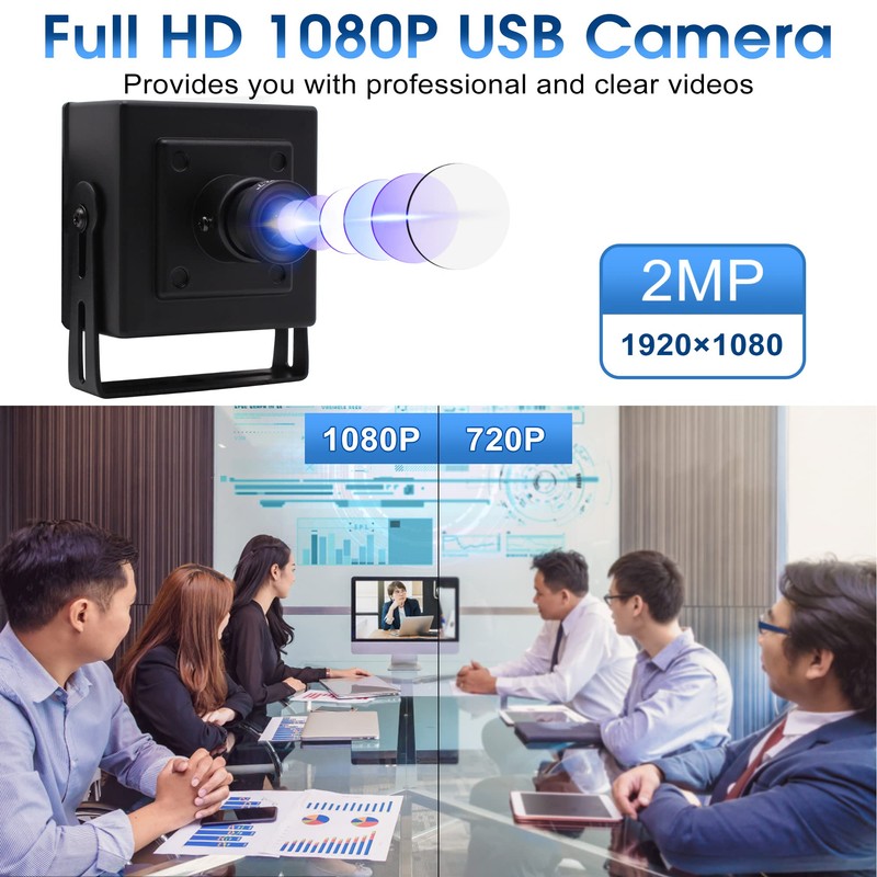 ELP 1080P Webcam Full HD OTG USB 2.0 Camera 100