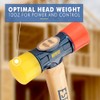 ESTWING Rubber Mallet - 12 oz Double-Face Hammer with Soft/Hard