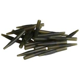 RidgeMonkey Rubber Hoses for Mounting for Carp Fishing Tec Anti Tangle Sleeves Short 25 mm Colour: Weed Green