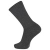 Chaps Men's Solid Color Casual True Rib Crew Socks-1-6 Packs-Cotton