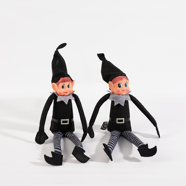 Elves Behavin' Badly PMS Erwachsene Vinylkopf Elf in schwarzer Kleidung