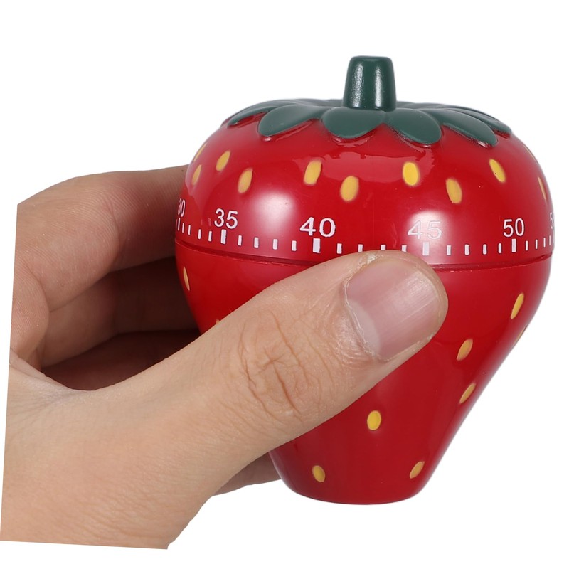 iplusmile 2pcs 60 Cute Kitchen Timer Mechanical Countdown Timer for