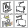 NICEYRIG HDMI Cable Clamp Lock/Protector for Sony A7RIII A7II A7SII