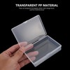 Playing Card Deck Cases Box: 6 Pcs Plastic Empty Playing