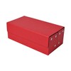 Acras Folding Deck Case: R Large Cardinal Red