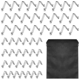 50 PCS Push Button Spring Clips for Camping, Canopy, Awning, Shelter - Quick-Release Locking Pins for Outdoor Enthusiasts & DIY Repair (6mm/8mm)