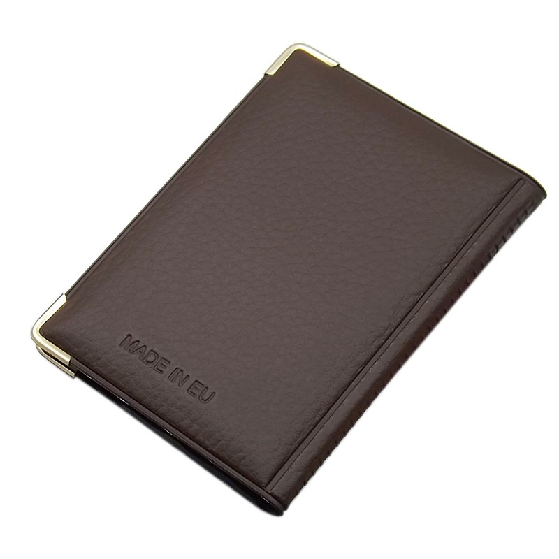 Exclusive credit card case with metal corners 12 pockets MJ-Design-Germany