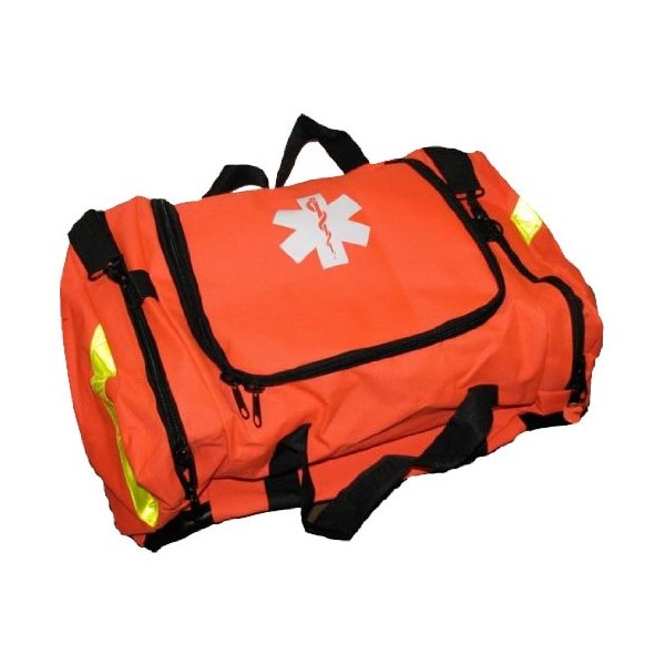 DixieGear Large EMT First Responder Trauma Bag - Orange