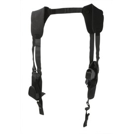 Uncle Mike's Off-Duty and Concealment Pro-Pak Kodra Nylon Vertical Shoulder Holster (Black, Size 1, Right Hand)