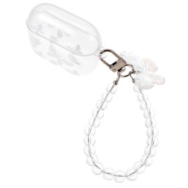 Gatuida Creative Earphone Case Stylish Design Shockproof and Lightweight Earbud Sleeve Compatible Unique Butterfly Shell Chain for Easy Carrying and