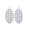 Oval Calf Electrodes 12 x 13 cm for TENS &