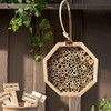 ANCLLO Handmade Natural Bamboo Bee Hive Mason Bee House Tubes