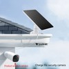 10 W Solar Panel for Surveillance Camera, USB Solar Panel