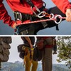 Azarxis 35 KN Climbing Rescue Figure 8 Descender Rigging Plate