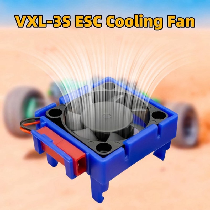 VXL-3s ESC Cooling and Motor Cooling Fan Dual Fan Set,