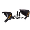 Pair 22 mm 7/8 Inch Black Motorcycle Hand Guards Hand