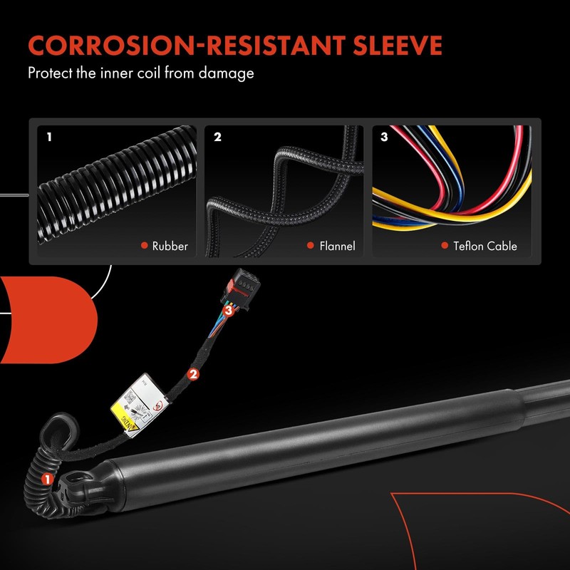 A-Premium Rear Right Hatch Power Lift Support Shock Strut Compatible