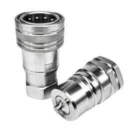 Hydraulic ISO A Quick Release Coupling Set (1/2" BSP)