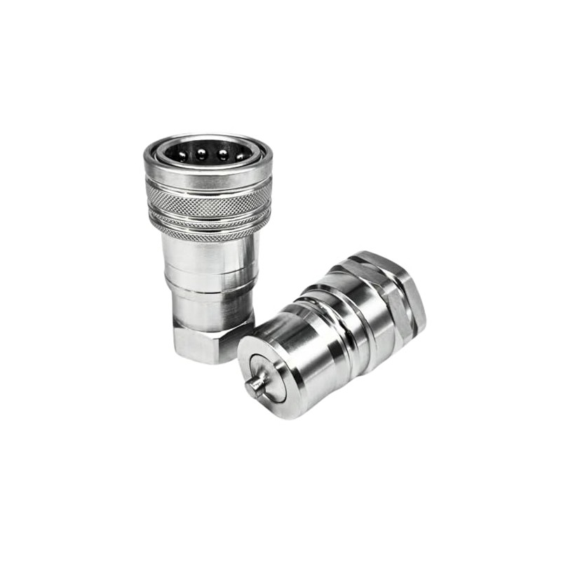 Hydraulic ISO A Quick Release Coupling Set (1/2" BSP)
