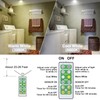 HONGUT Battery Operated LED Ceiling Light, Cordless Ceiling Light with