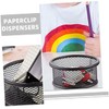 BUGUUYO Space-saving Mesh Paper Clip Holder Binder Paper Holder for