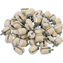 Stens 610-717-50 Fuel Filter Shop Pack Compatible With/Replacement For Echo PB650H and PB650T backpack blower, Stihl BR420, BR400, BR500, BR550 and BR600, Kawasaki KRB750 A369000001, A369000070 Mowers