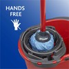 O-Cedar QuickWring 2.5 Gal Bucket, Red, 1 Each